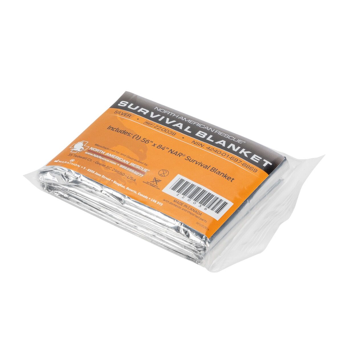 Emergency Survival Blanket - Silver