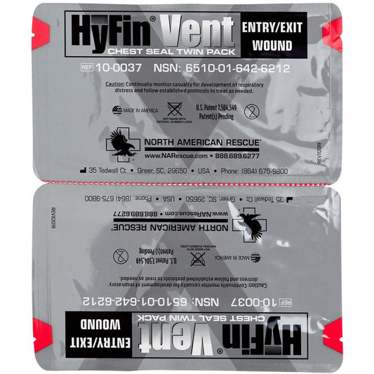 Hyfin Vent Chest Seal - EDC Medical Kit Essential