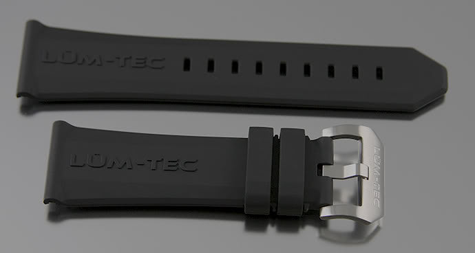 Lüm-Tec Combat Field Watch with Rubber Strap