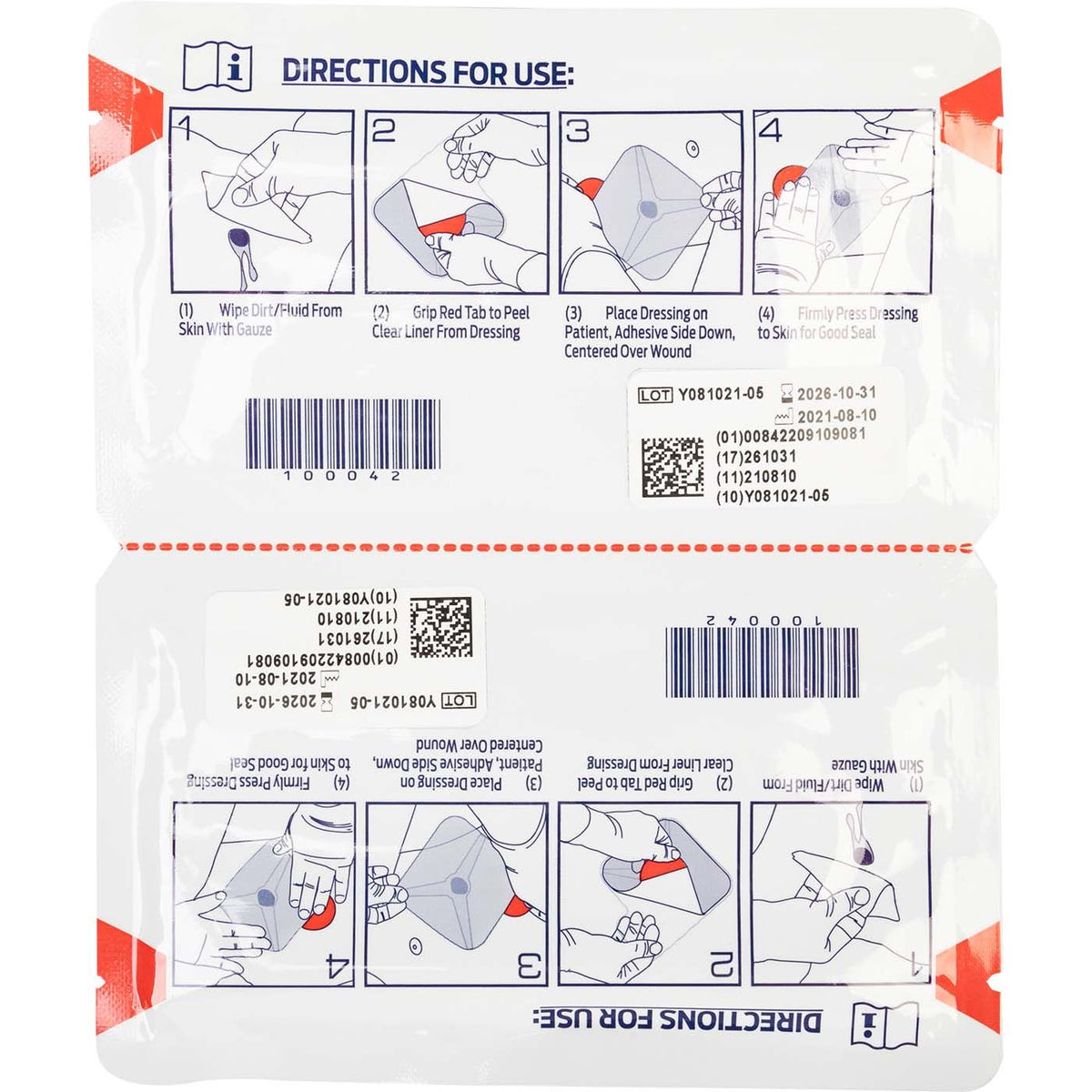 Hyfin Vent Compact Chest Seal Twin Pack — Occlusive Dressing | V Development Group