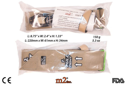2" Tactical Ratcheting Medical Tourniquet (RMT)