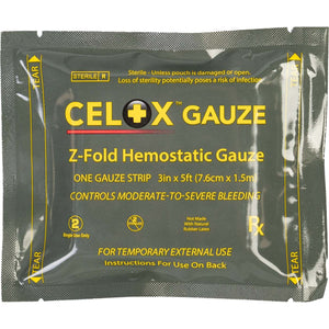 Celox Hemostatic Gauze 5ft Z-Fold - V Development Group