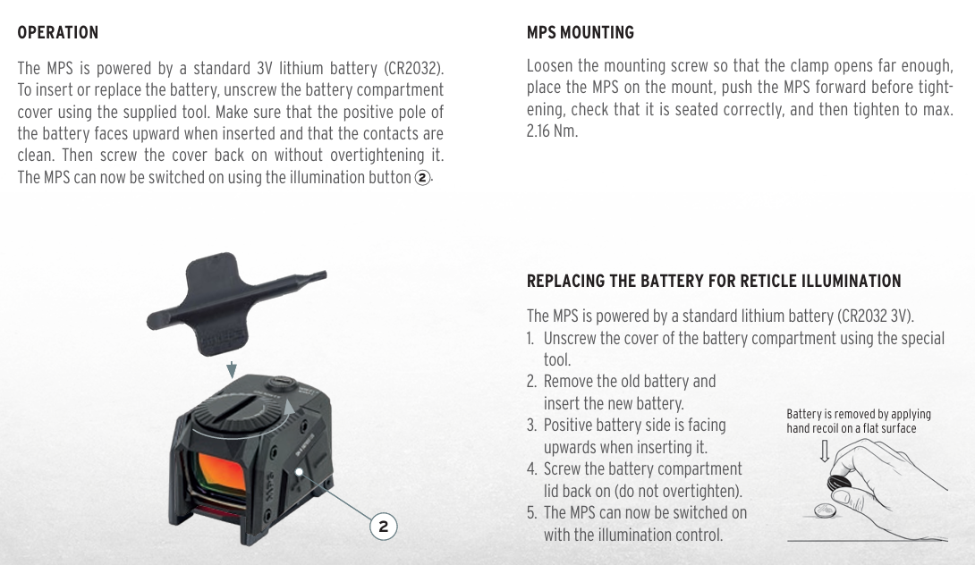 Steiner MPS2.0 Micro Precision Sight — Red Dot | V Development Group