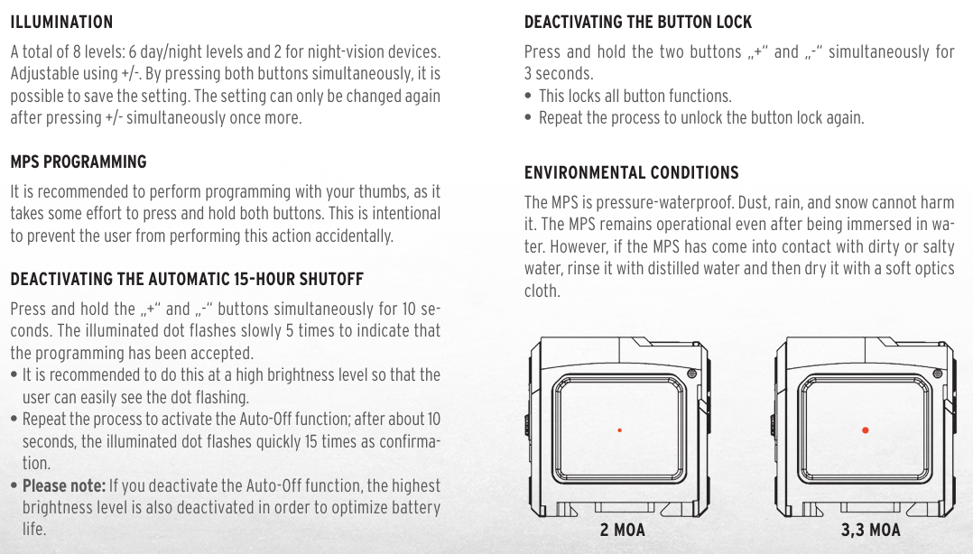 Steiner MPS2.0 Micro Precision Sight — Red Dot | V Development Group