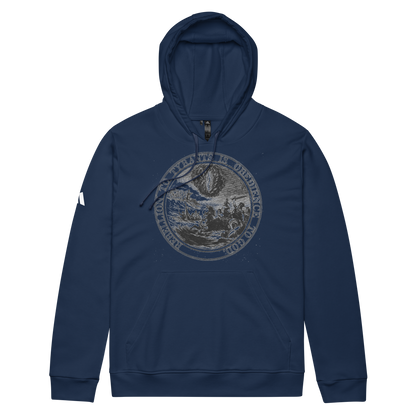 Benjamin Franklin's Great Seal - adidas fleece hoodie