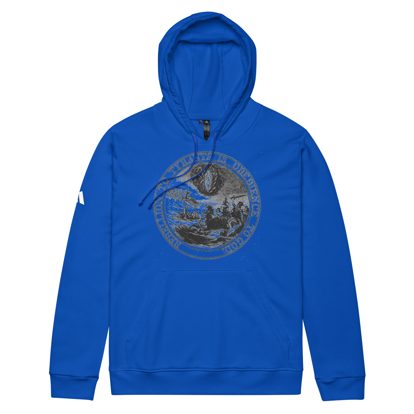 Benjamin Franklin's Great Seal - adidas fleece hoodie