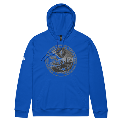 Benjamin Franklin's Great Seal - adidas fleece hoodie