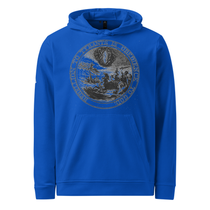 Benjamin Franklin's Great Seal - adidas fleece hoodie