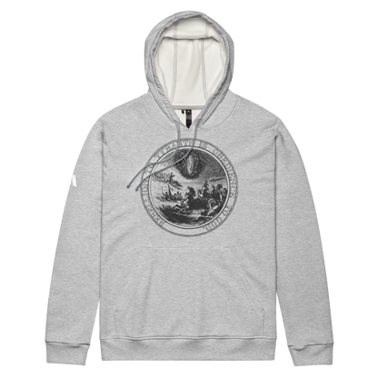 Benjamin Franklin's Great Seal - adidas fleece hoodie