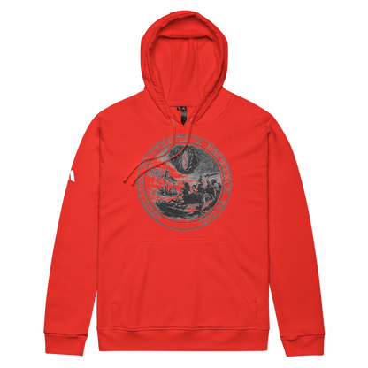 Benjamin Franklin's Great Seal - adidas fleece hoodie