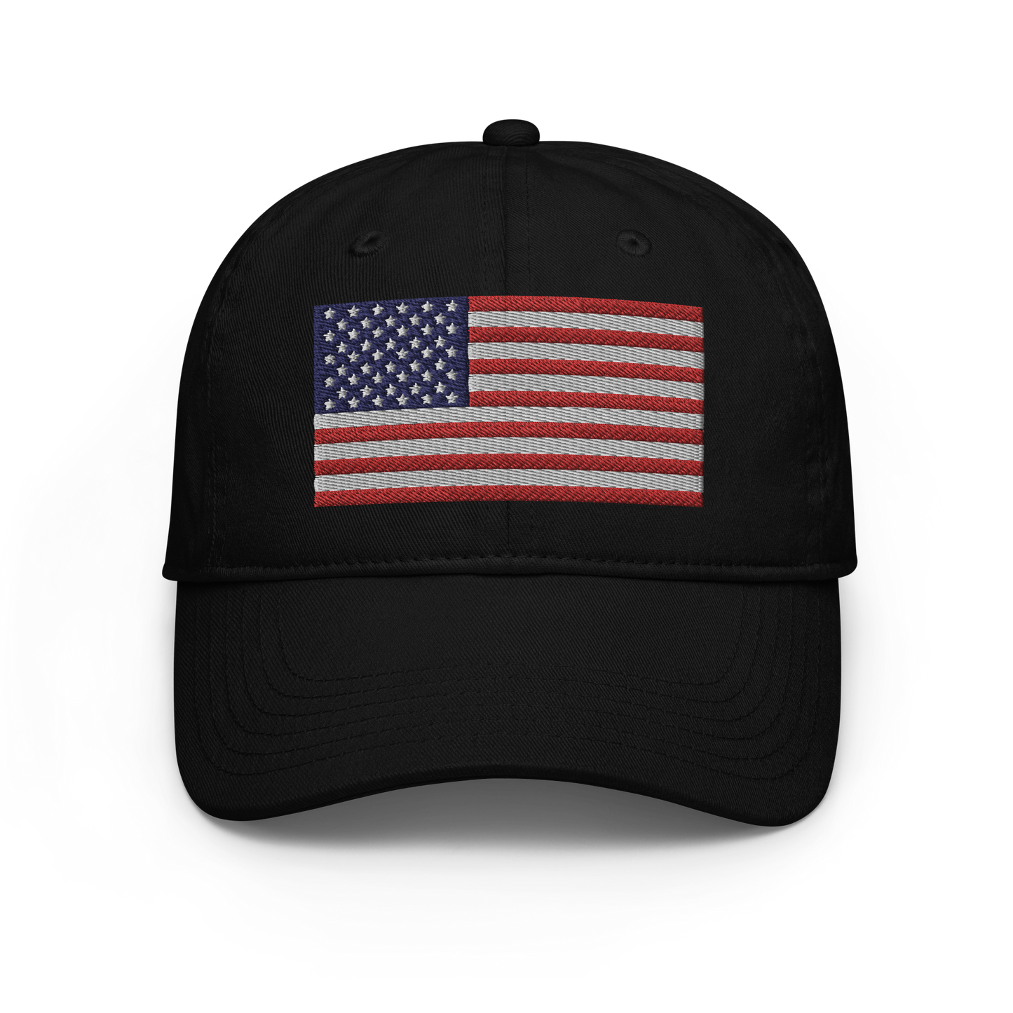 Full Color American Flag Champion Dad Hat