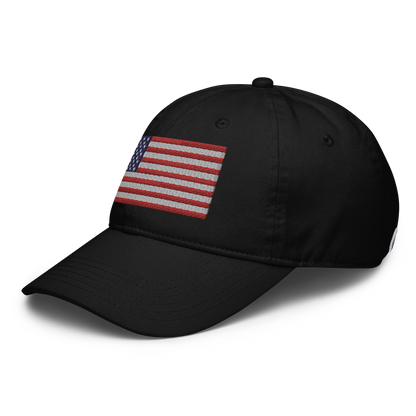 Full Color American Flag Champion Dad Hat