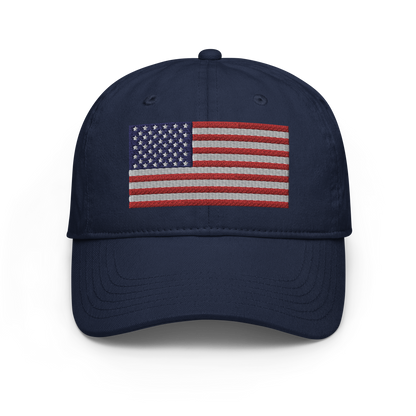 Full Color American Flag Champion Dad Hat