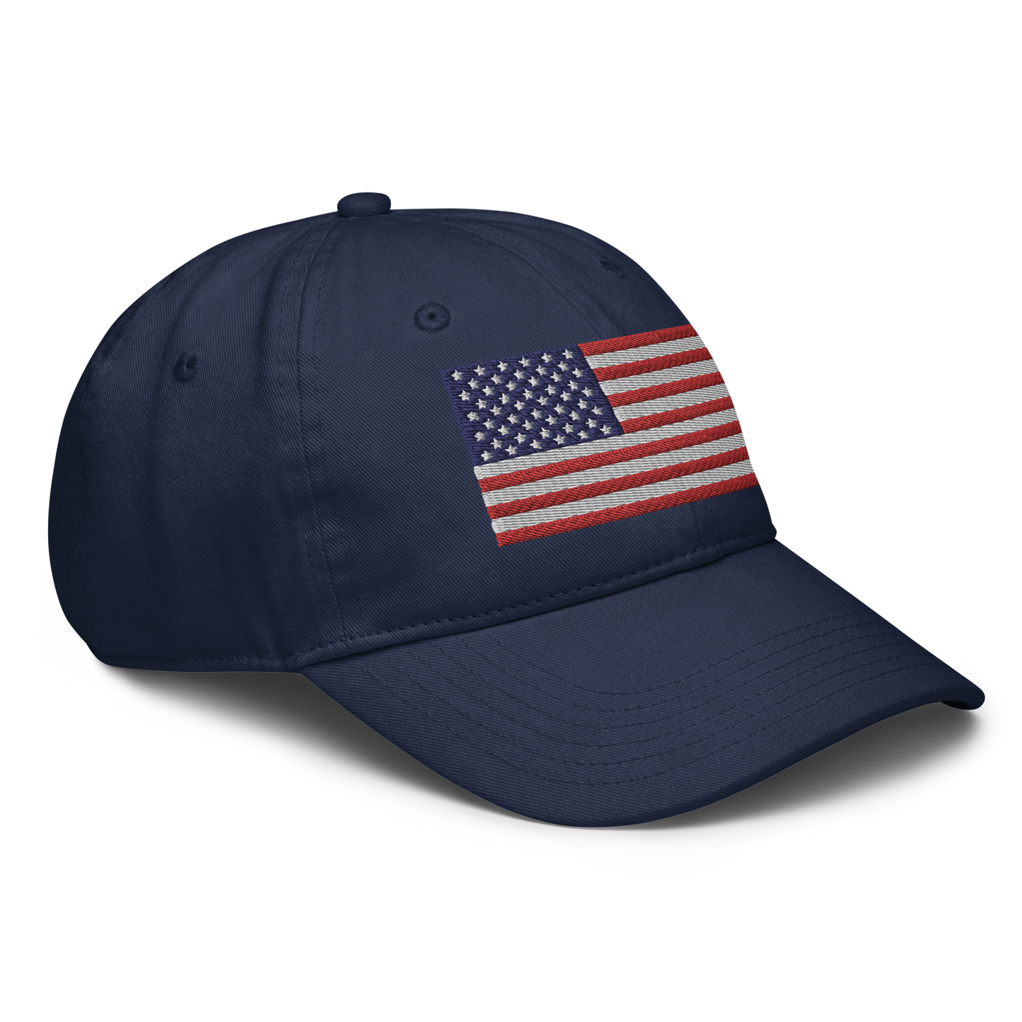 Full Color American Flag Champion Dad Hat