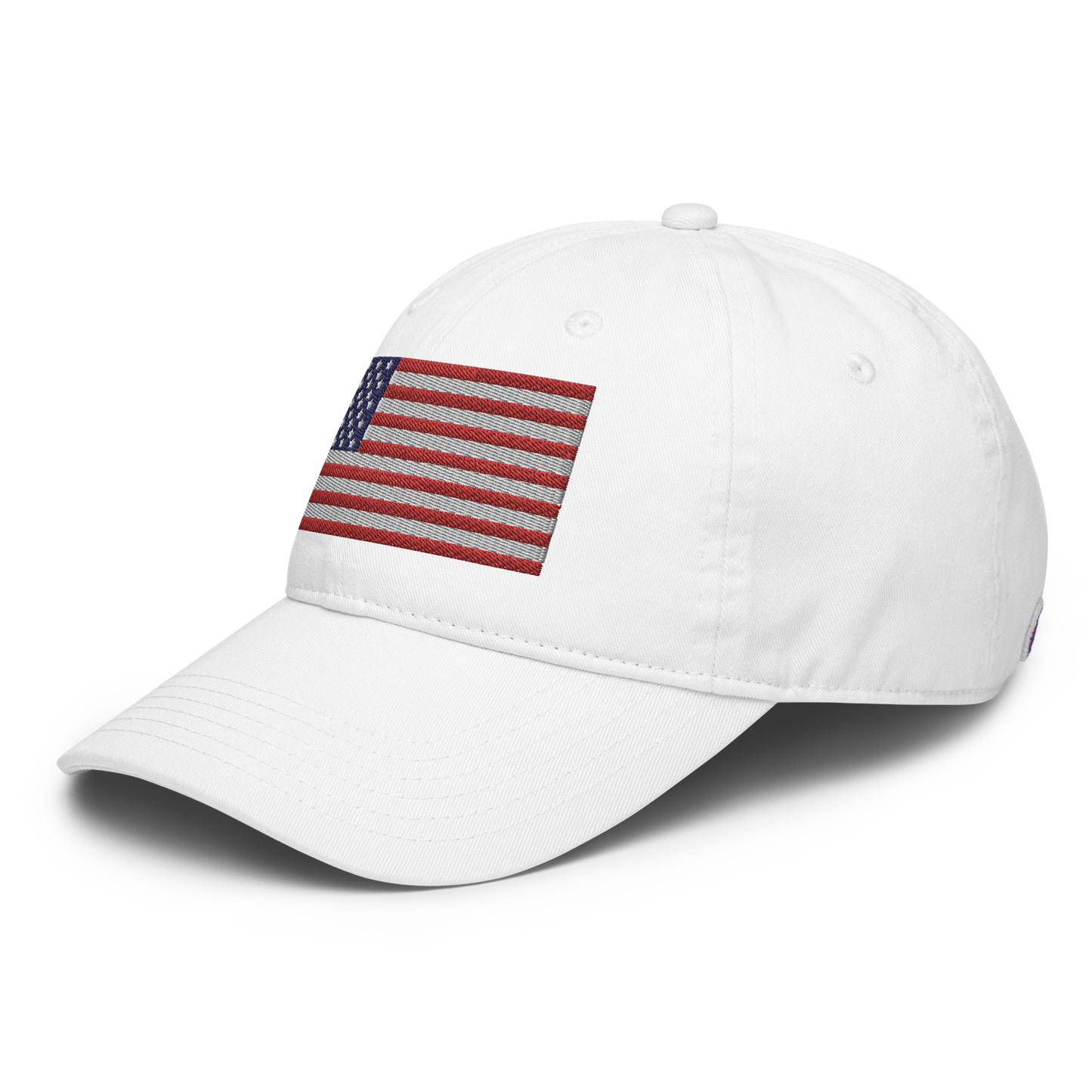 Full Color American Flag Champion Dad Hat