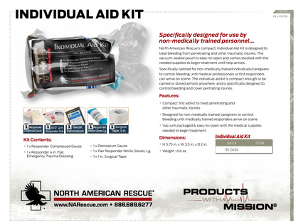 NAR Individual Aid Medical Kit