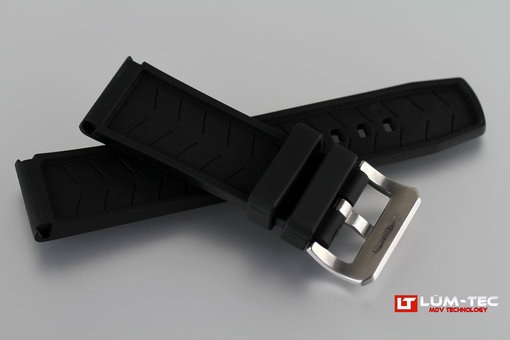 Lüm-Tec Rubber Strap SS 24mm - V Development Group