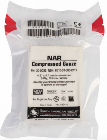 NAR Compressed Gauze - V Development Group