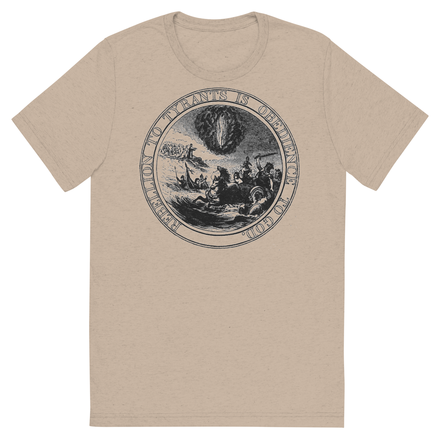 Benjamin Franklin's Gear Seal Triblend Shirt