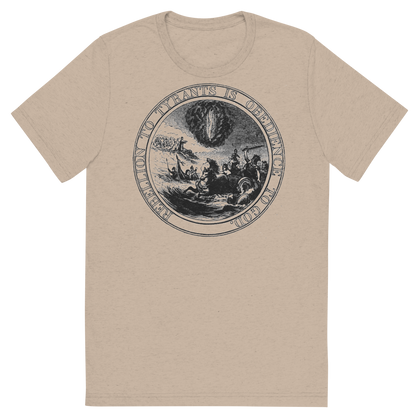 Benjamin Franklin's Gear Seal Triblend Shirt