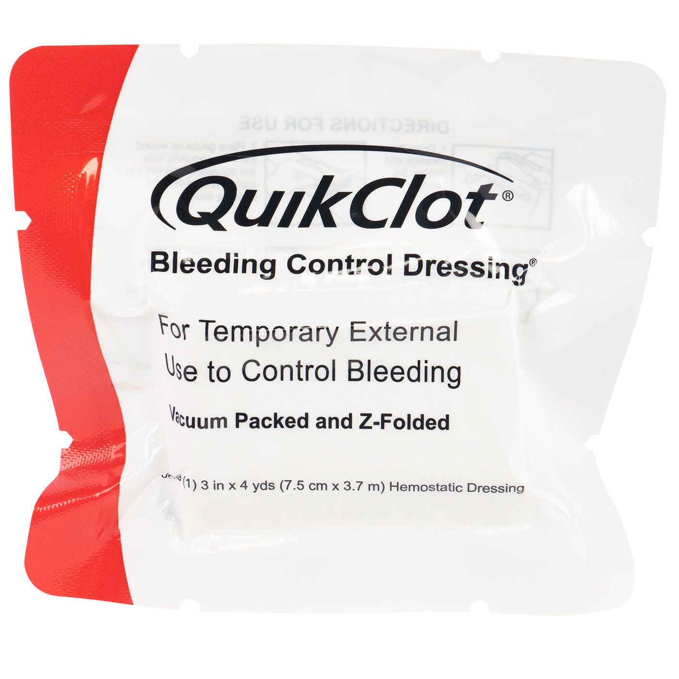 QuikClot Bleeding Control Z-Fold Dressing