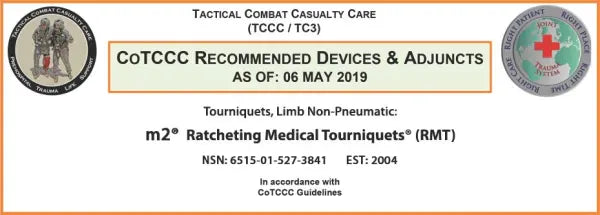 1.5 Ratcheting Medical Tourniquet (RMT)