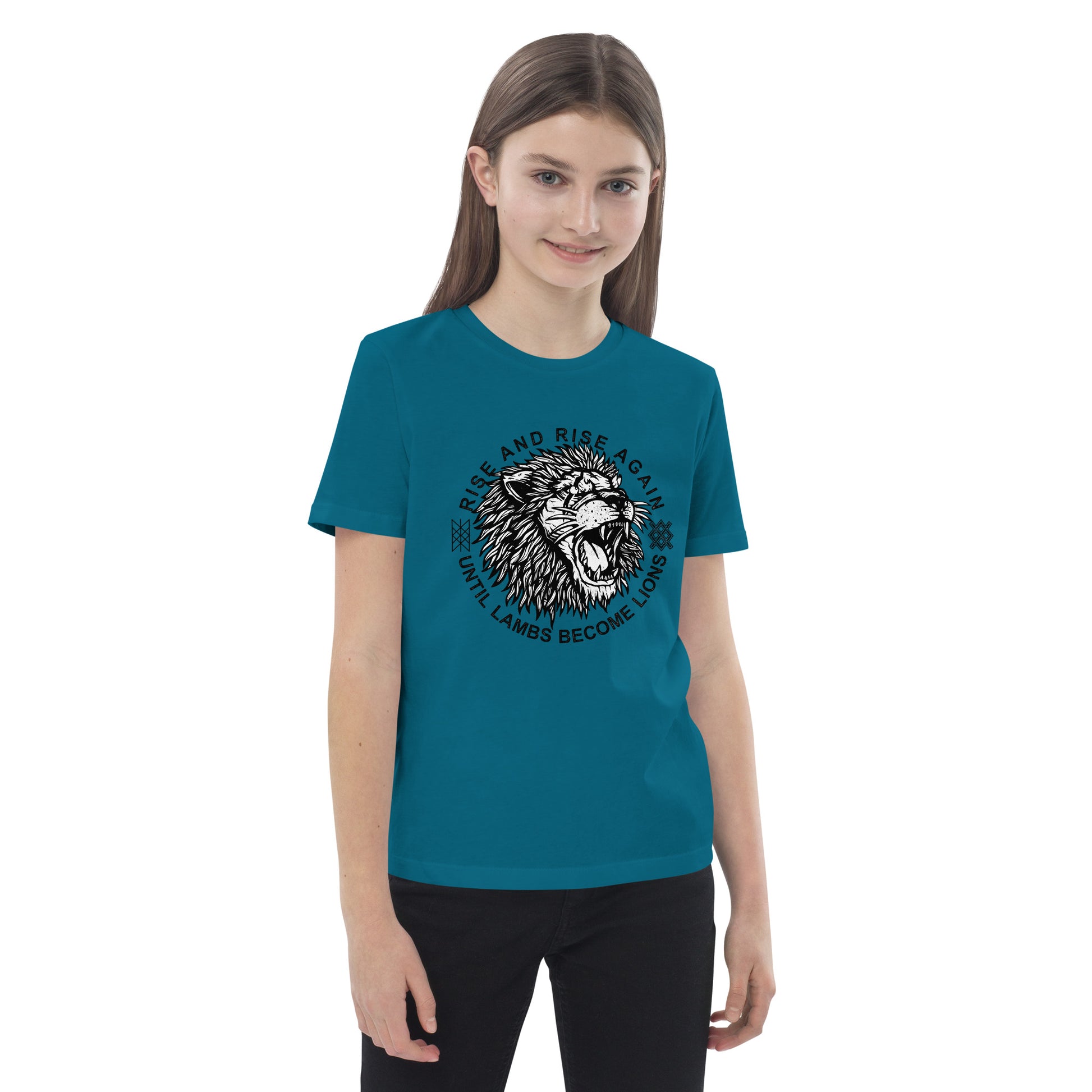 Lion organic cotton kids t-shirt - V Development Group