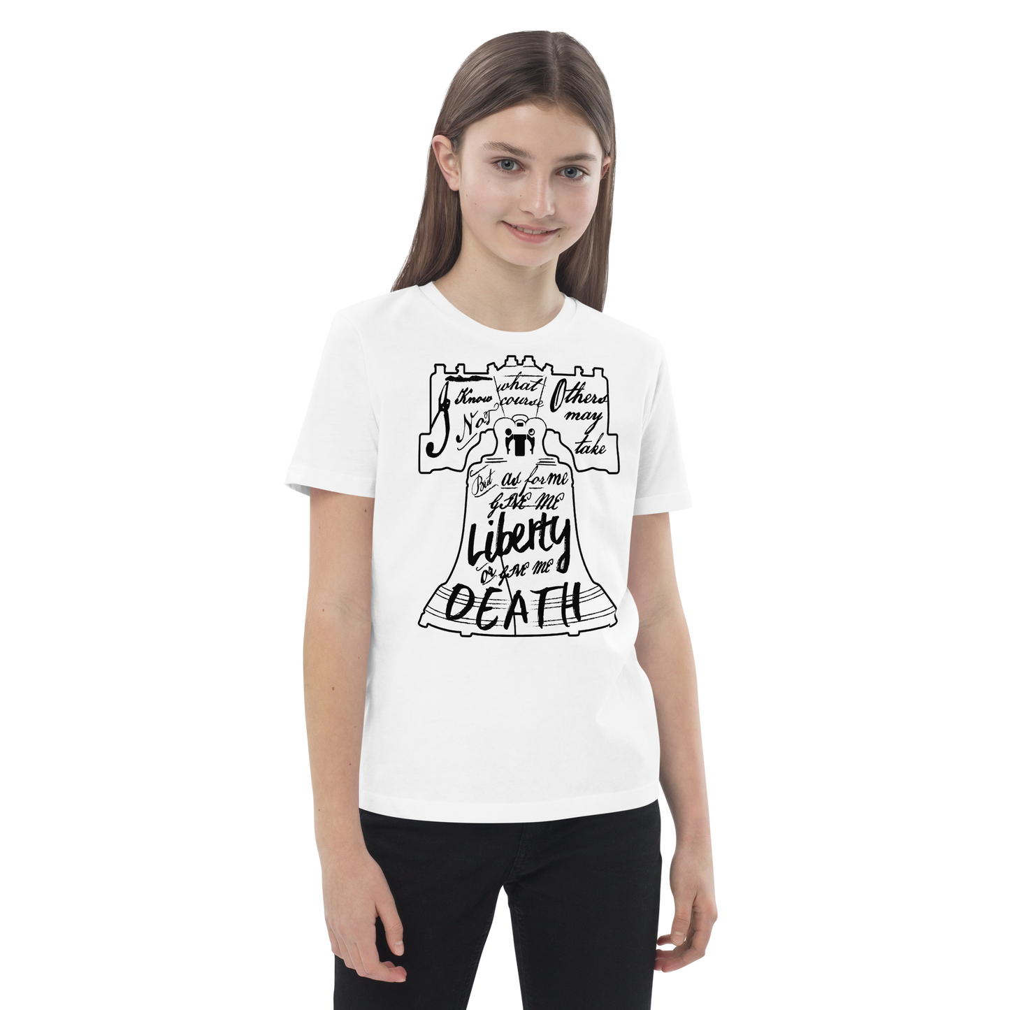Liberty Bell organic cotton kids t-shirt