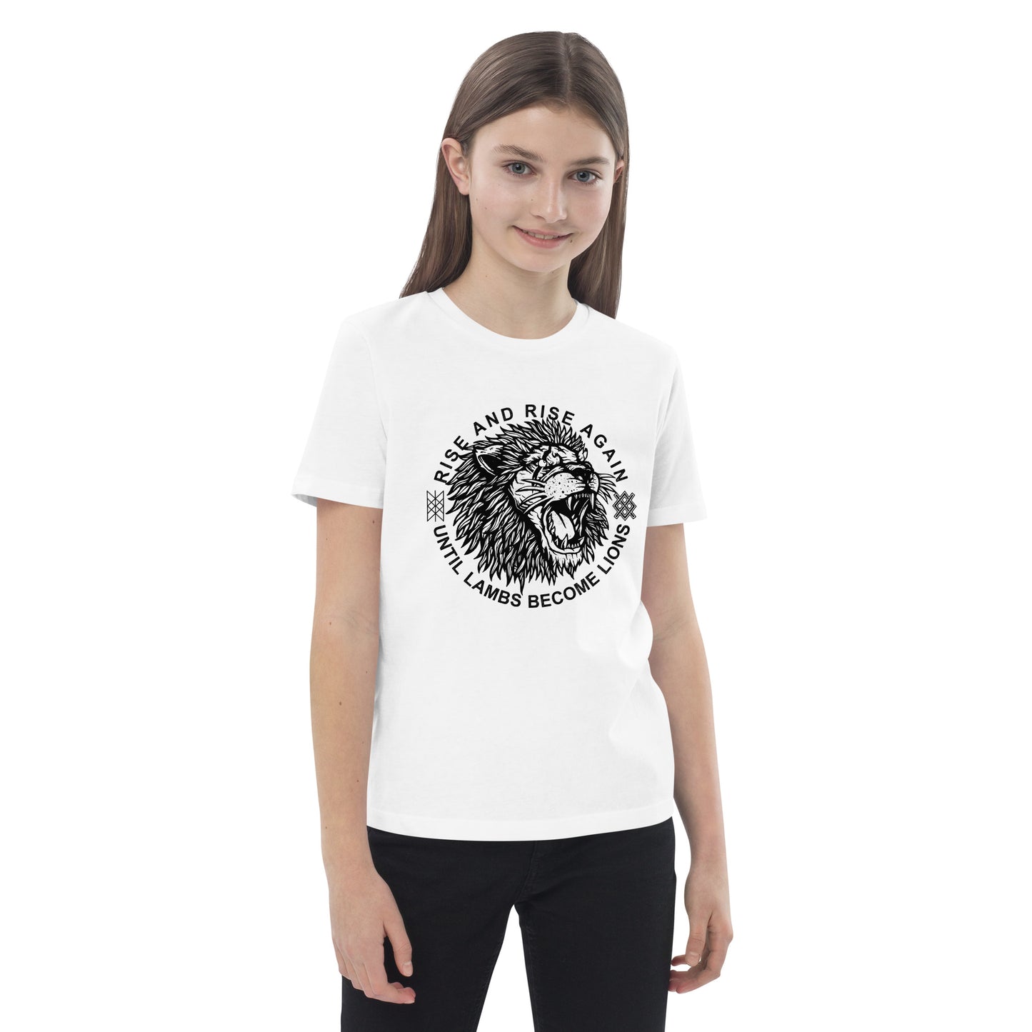 Lion organic cotton kids t-shirt